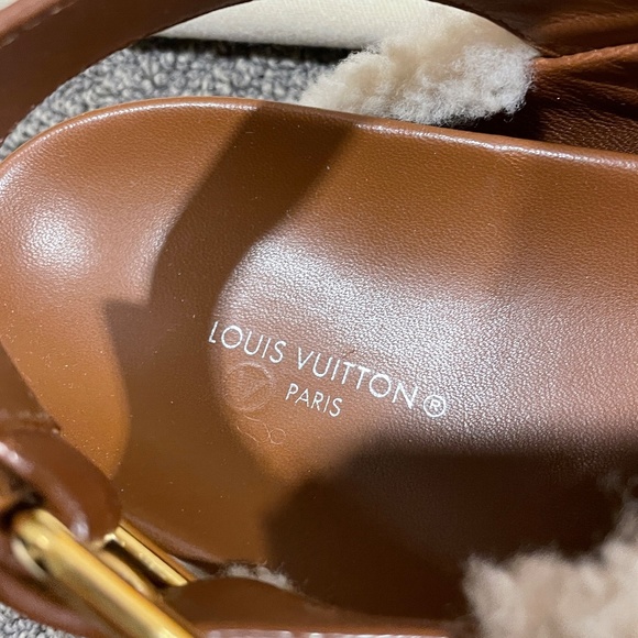 Brand New Louis Vuitton Paseo Flat Comfort Mule 100% Authentic - Picture 6 of 8